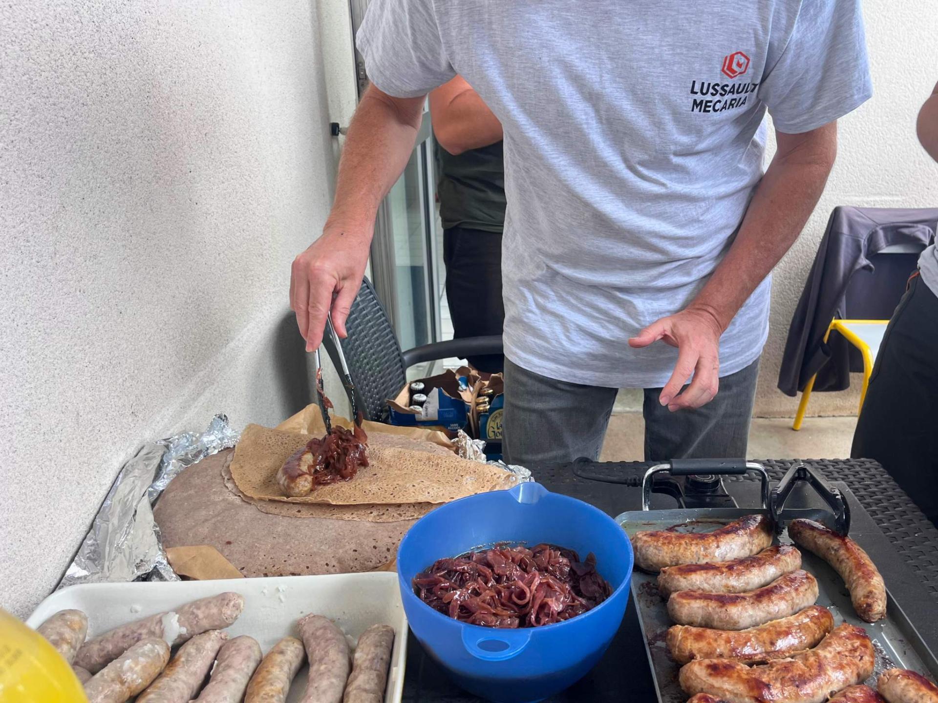 Galette saucisse